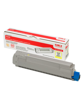 TONER OKI AMARILLO C8600...