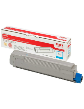 Toner OKI C-8600/8800 Azul