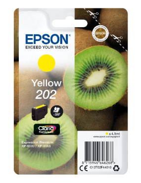 EPSON Singlepack Yellow 202...