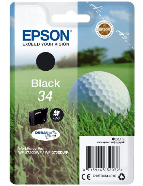 EPSON Singlepack Black 34...