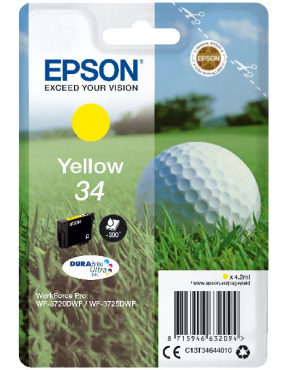 EPSON Singlepack Yellow 34...