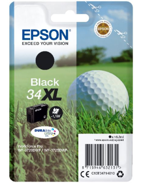 EPSON Singlepack Black 34XL...