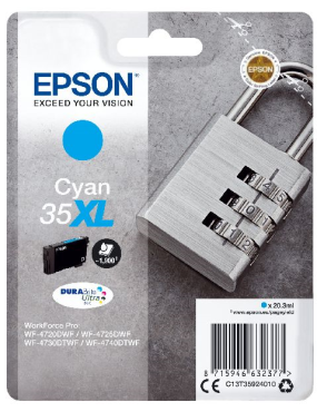 EPSON Singlepack Cyan 35XL...