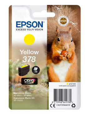 EPSON Singlepack Yellow 378...